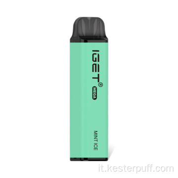 Originale IGET MEGA 3000 sbuffi POD VAPE usa e getta